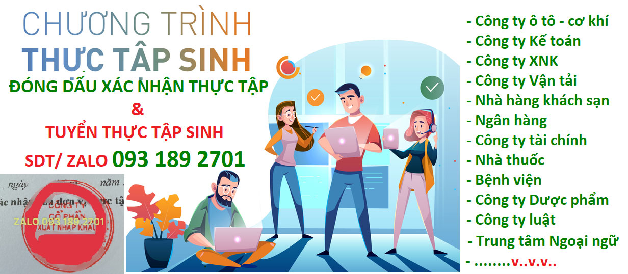 Sinh viên làm quen quy trình công ty