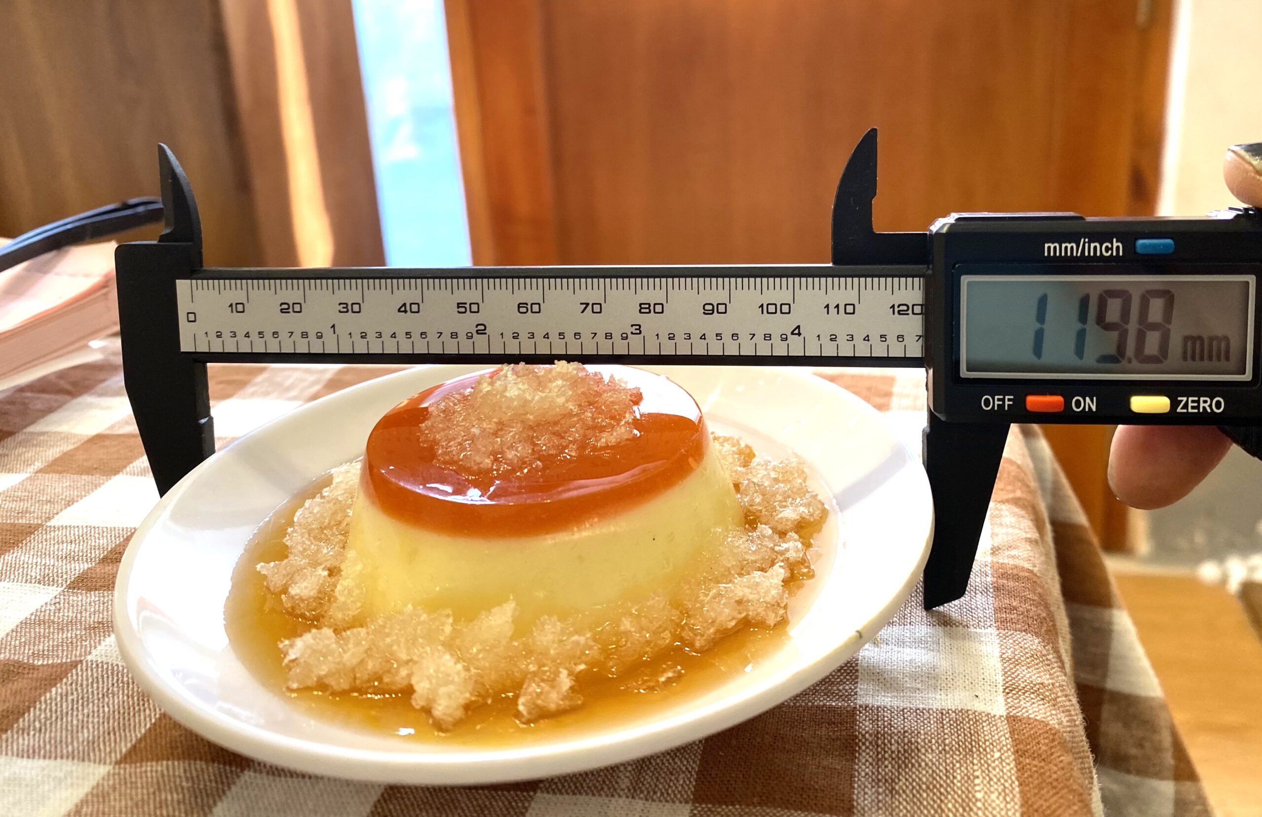 Kết cấu bánh flan dưới microscope