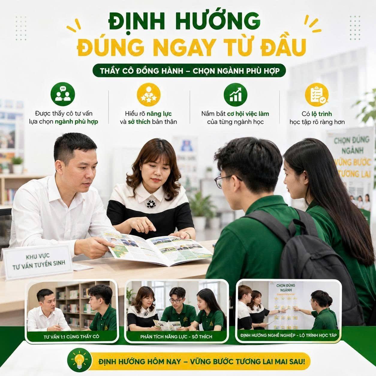 Vai trò của trường học và tư vấn hướng nghiệp trong việc gỡ áp lực
