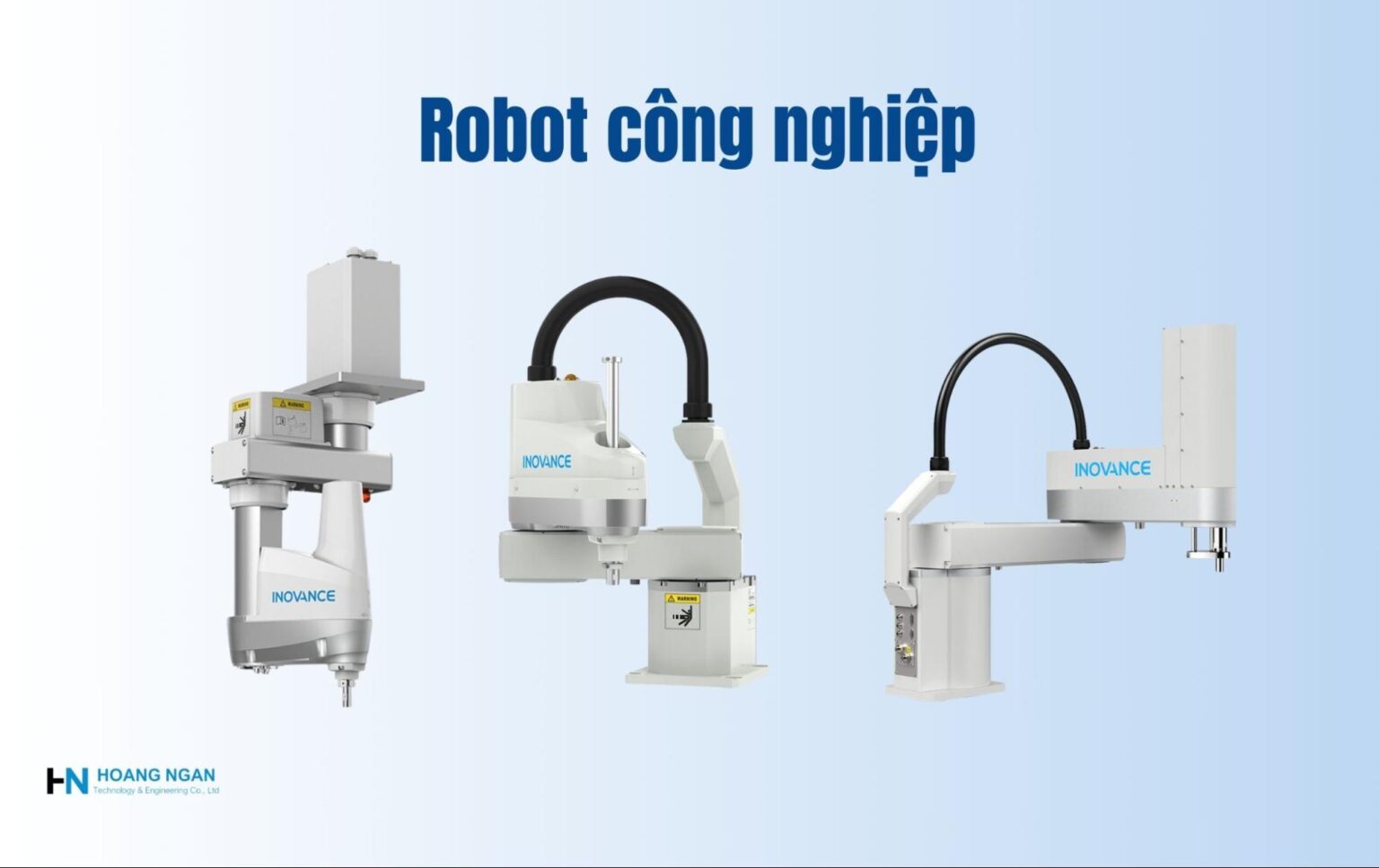 Robot công nghiệp trong nhà máy hiện đại