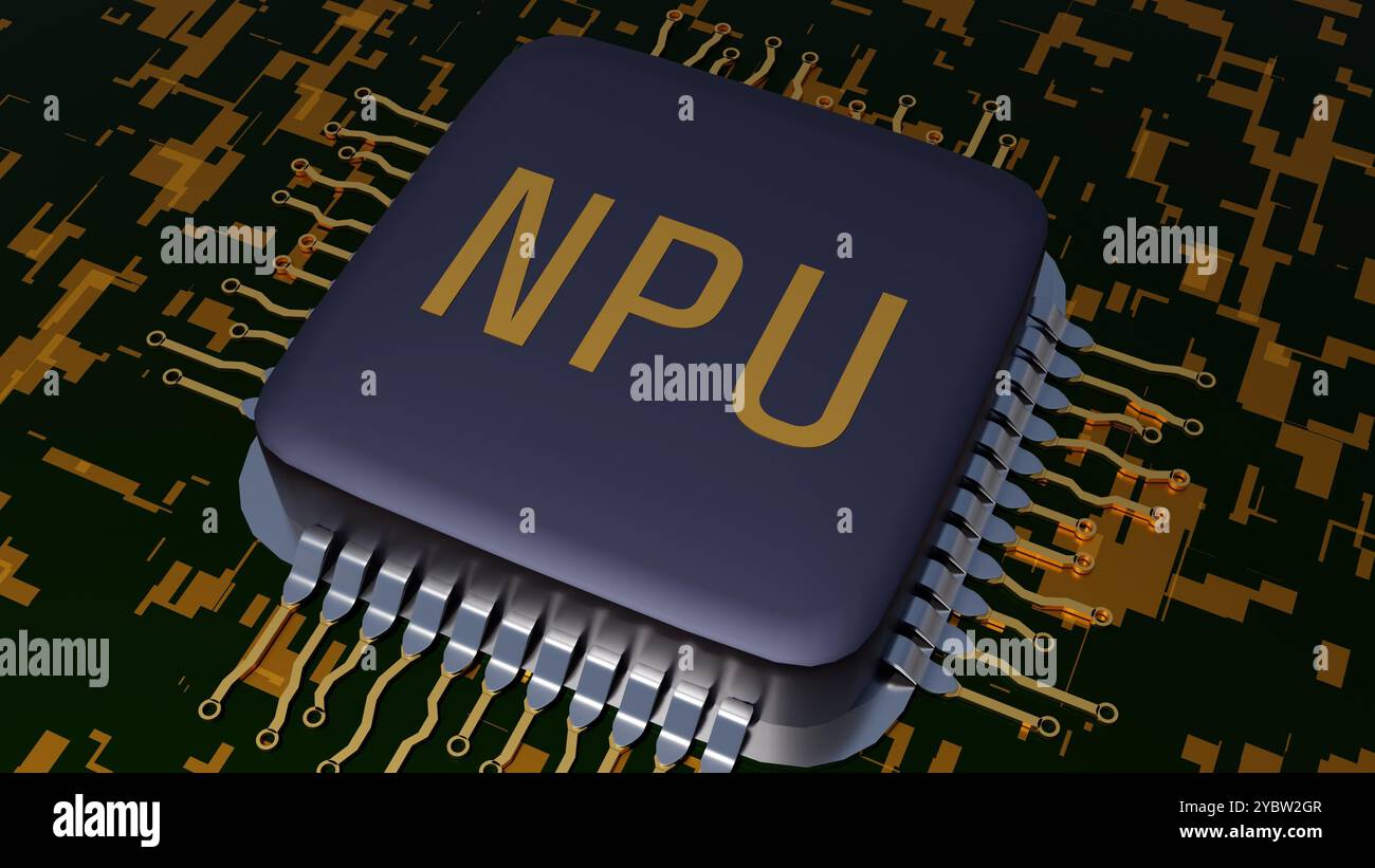 Hình ảnh minh họa xử lý AI cục bộ trên NPU