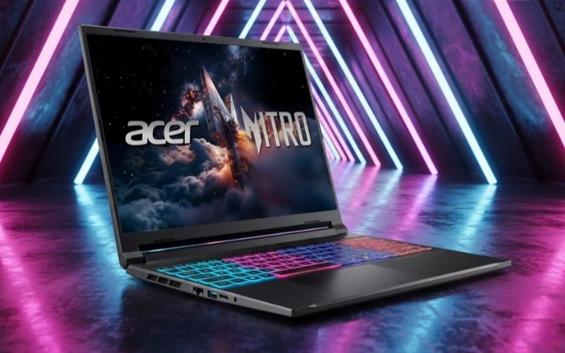 Màn hình 16 inch tỷ lệ 16:10, 100% sRGB, tần số quét 180Hz