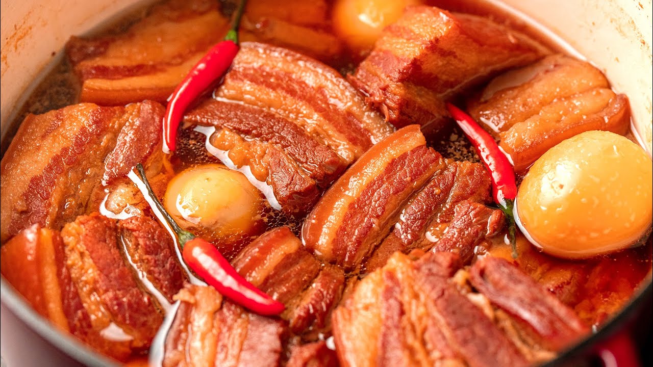 Món thịt kho tàu Tết