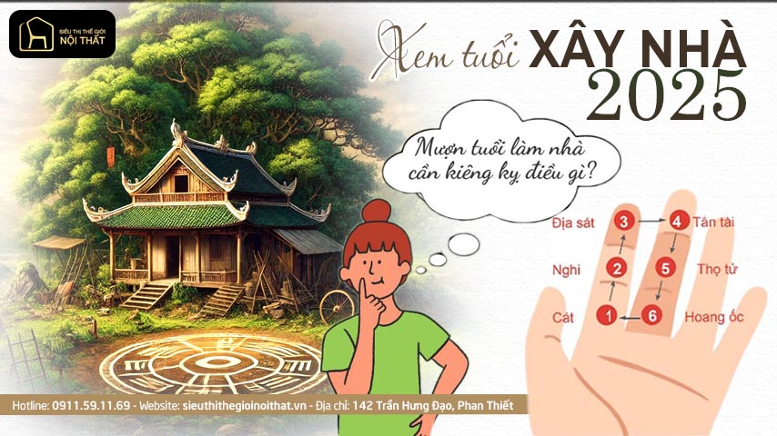 Tuổi hợp xây nhà năm 2025