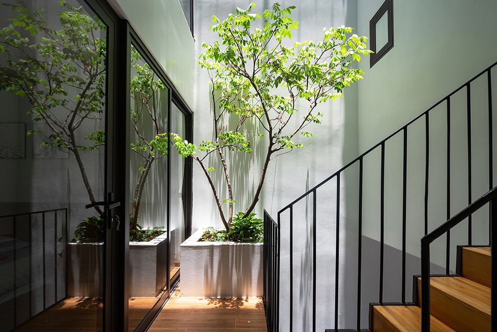 Giếng trời trong nhà nhỏ