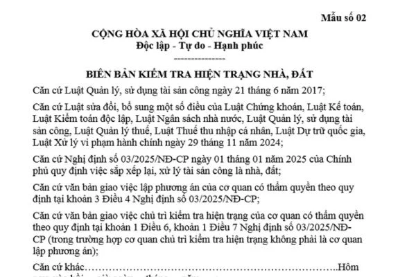 Kiểm tra hiện trạng nhà
