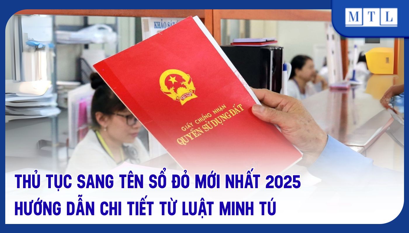 Quy trình sang tên sổ đỏ trực tuyến