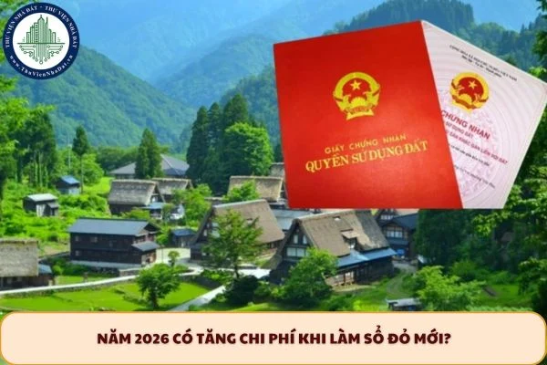 Hồ sơ làm sổ đỏ 2026