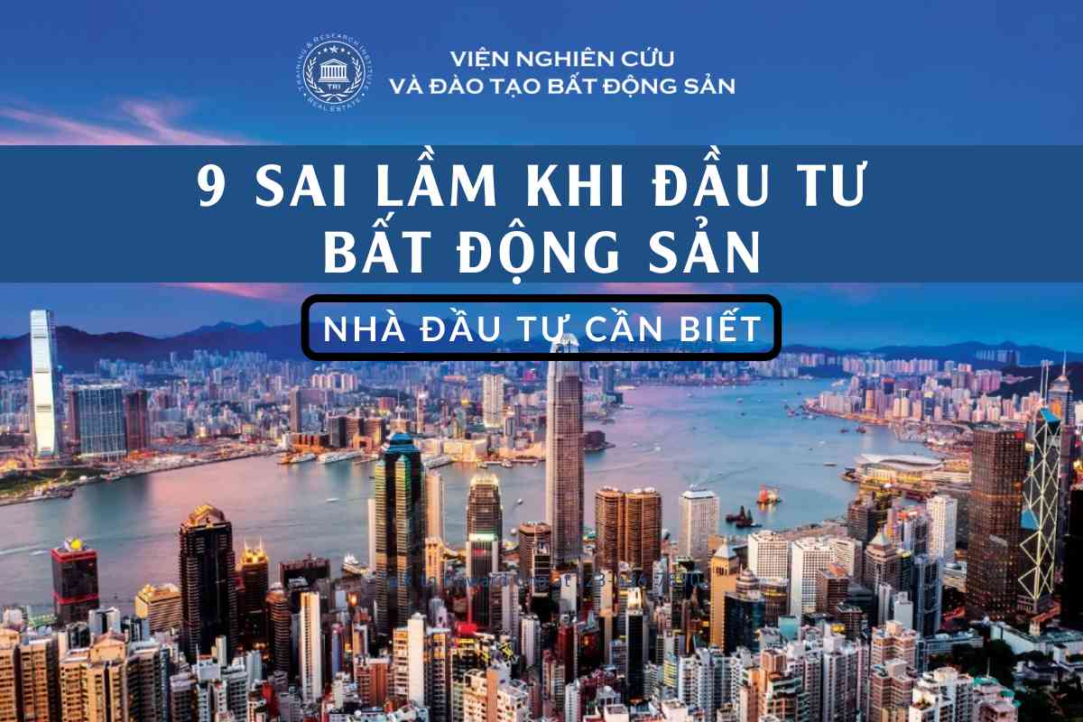 Alt: Sai lầm khi mua bất động sản