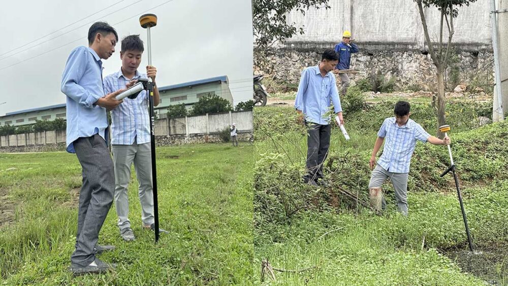 Kiểm tra lại ranh giới thửa đất