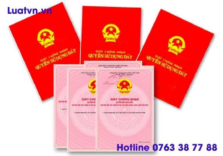 Hồ sơ cấp sổ đỏ lần đầu