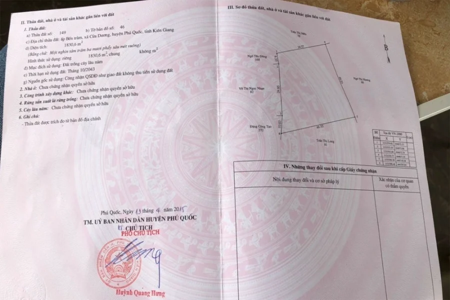 Sổ đỏ và giấy tờ nhà đất
