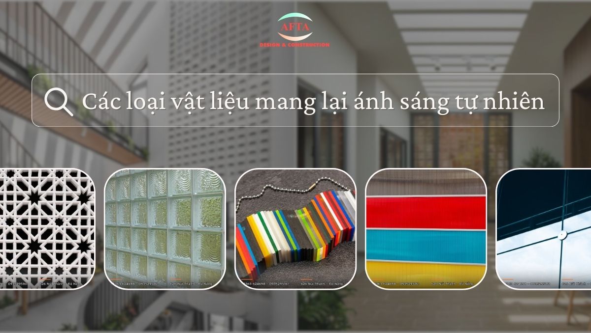 Vật liệu sáng cho nhà cũ