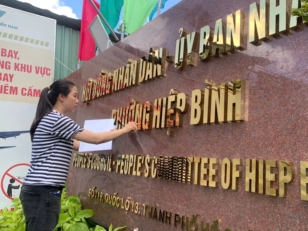 Bản đồ phường Hiệp Bình mới