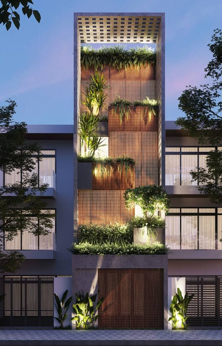 Vật liệu sáng cho nhà nhỏ