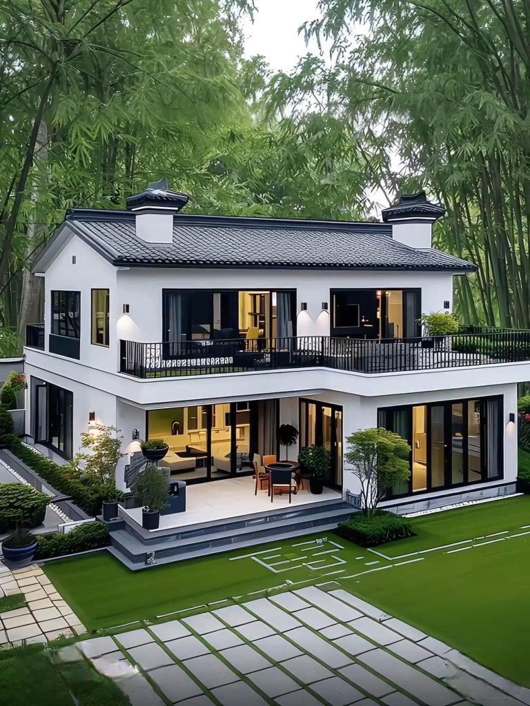 Xu hướng nhà đẹp 2025 trong không gian sống