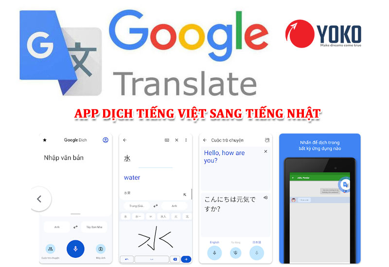 So sánh Google Dịch với các công cụ dịch khác