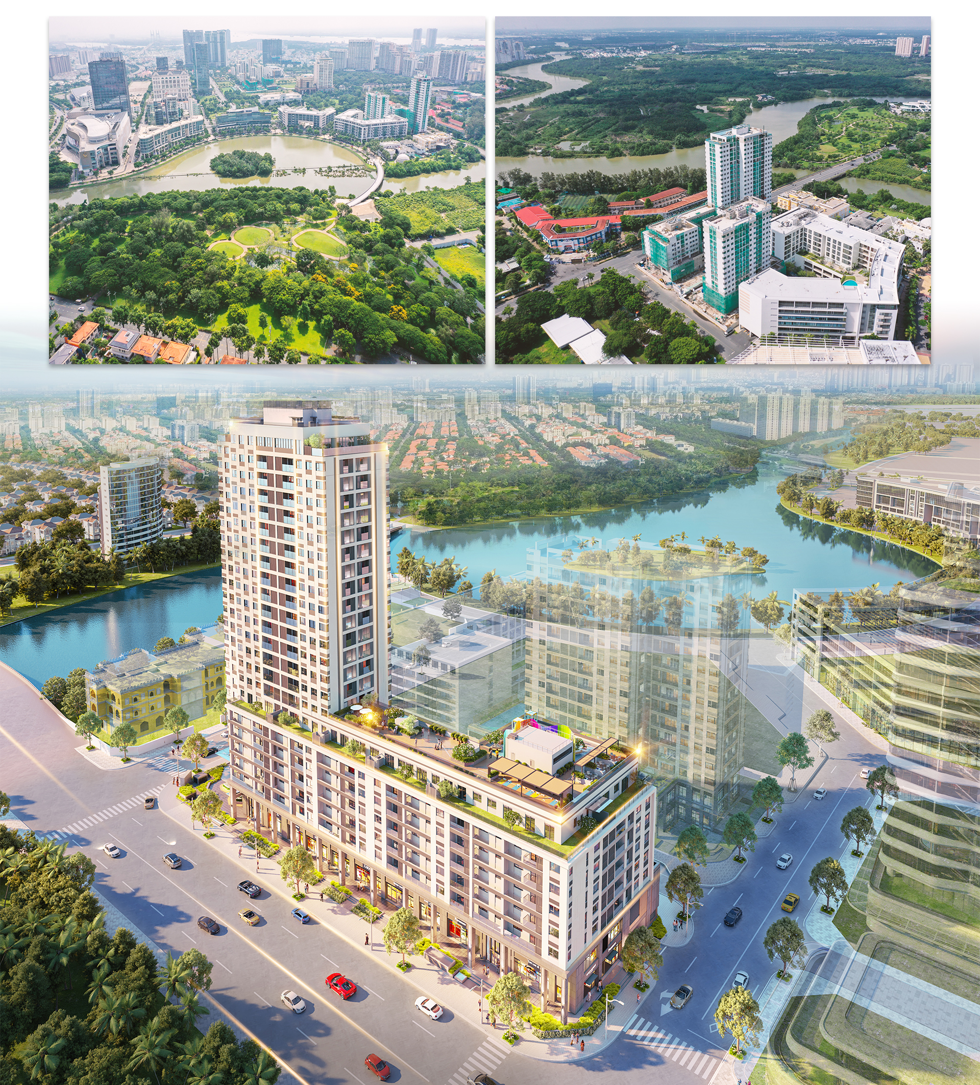 Căn hộ quanh khu đô thị