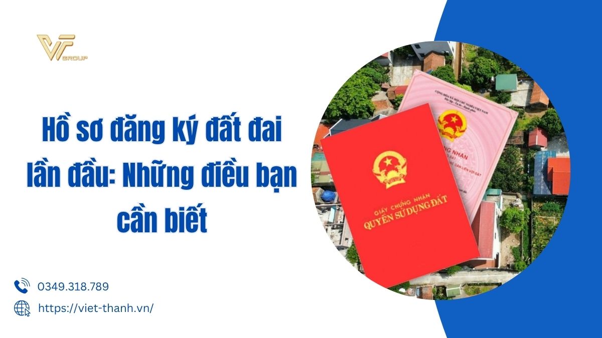 Hồ sơ đăng ký đất đai