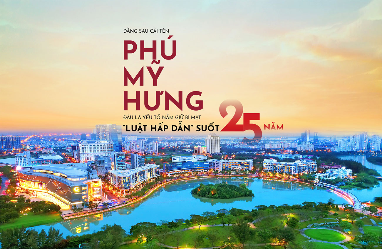 Phú Mỹ Hưng nhìn từ trên cao