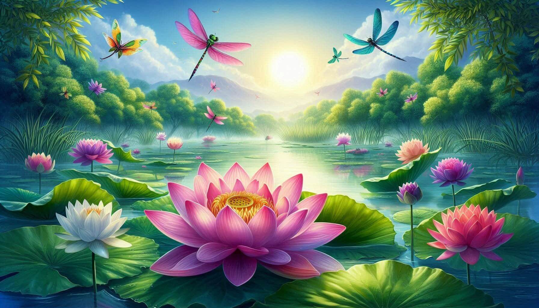 Không gian trong nhà cân bằng