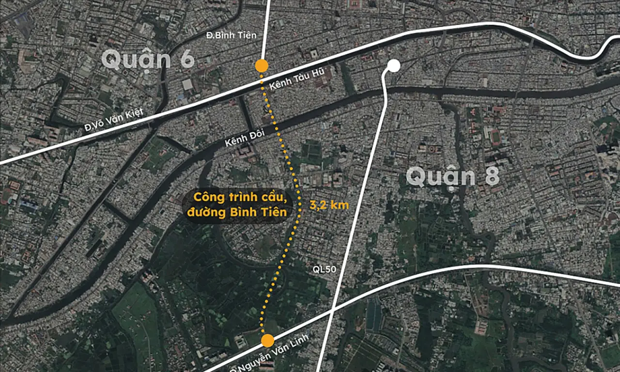 Hạ tầng giao thông khu tây
