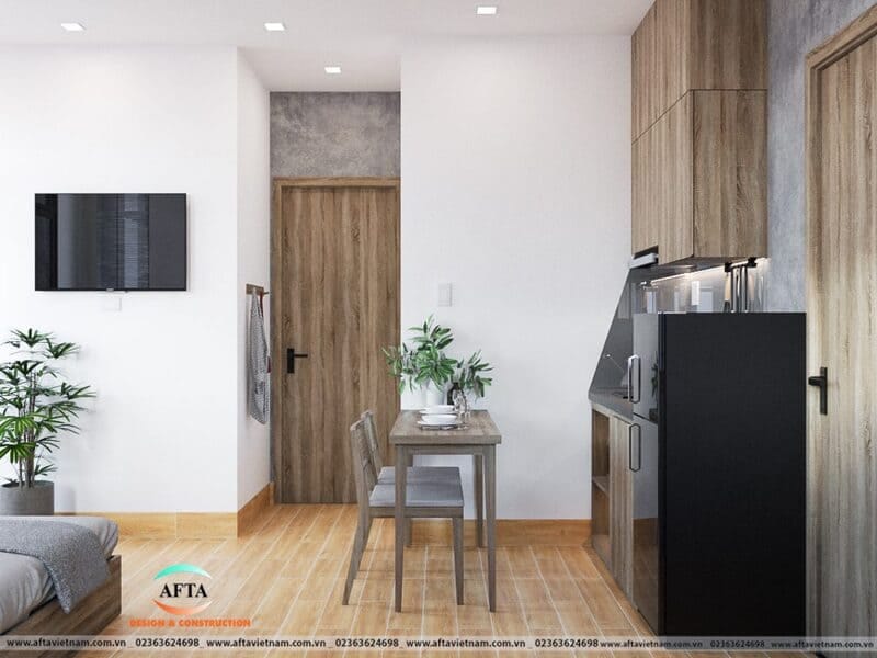 Bố trí công năng căn hộ nhỏ