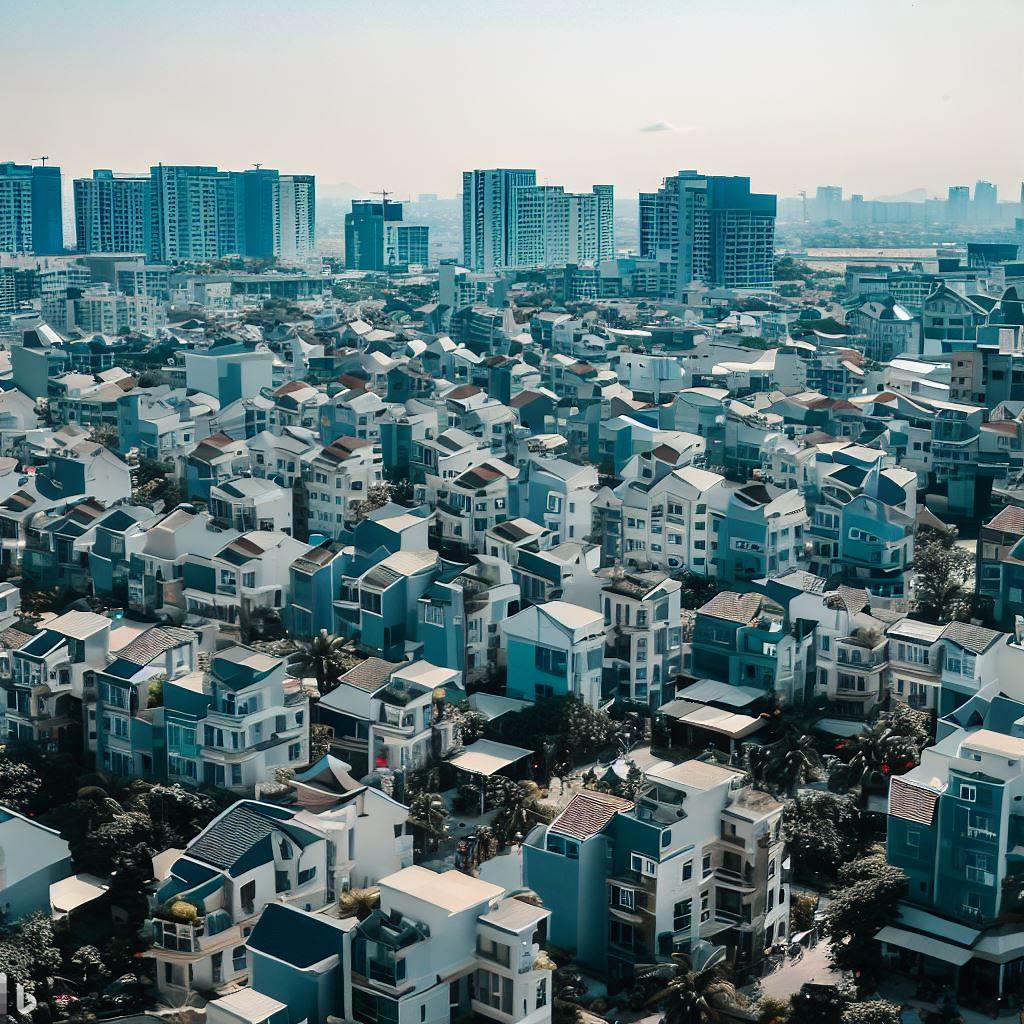 Biểu đồ giá nhà đô thị