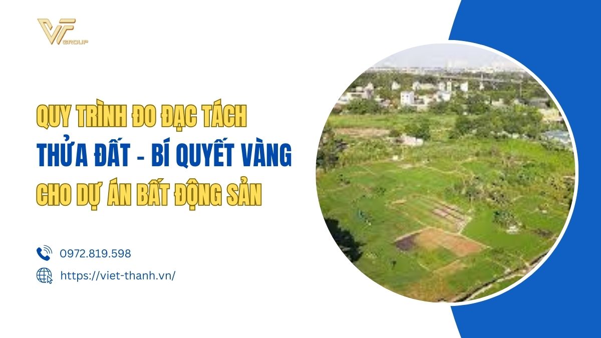 Đo đạc thửa đất