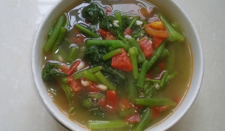Canh rau thanh nhẹ