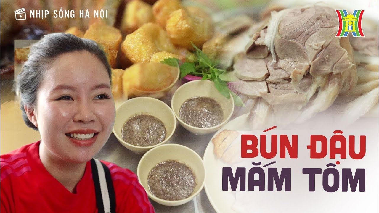 Đĩa bún đậu mắm tôm dân dã