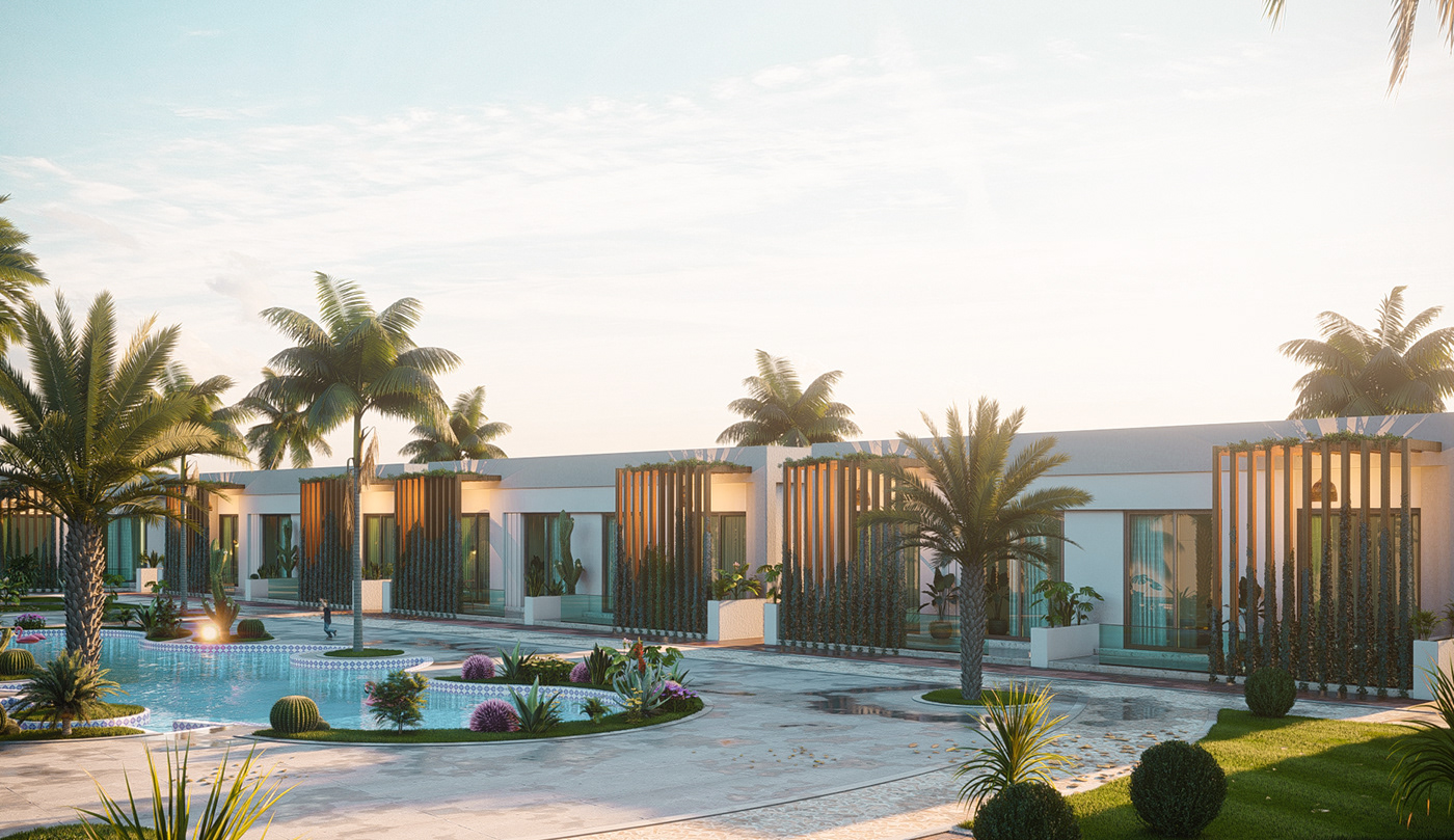 Không gian resort được nâng cấp