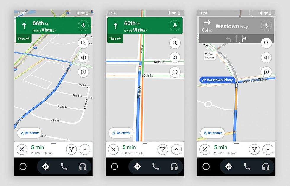 Lớp thông tin giao thông trên Google Maps