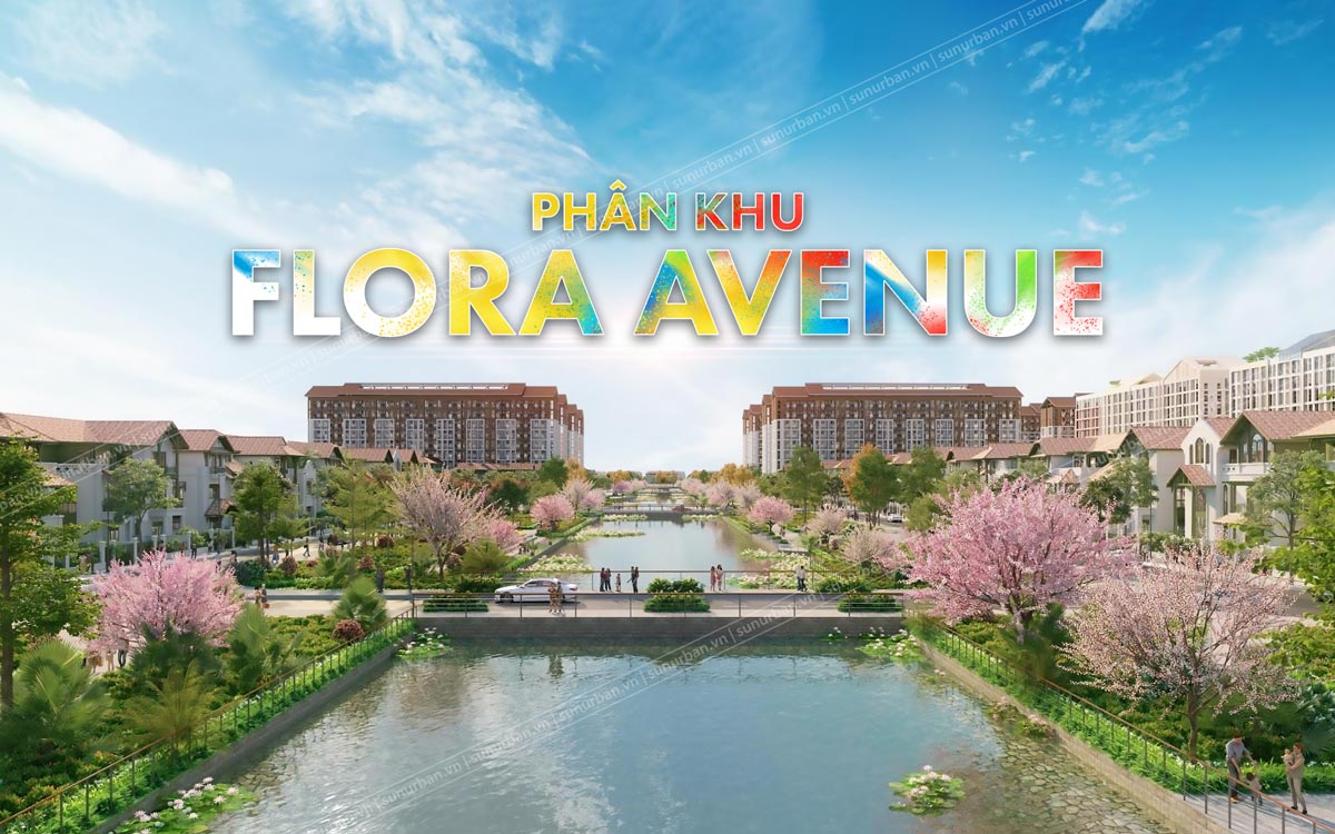 Phối cảnh Flora Avenue Sun Urban City Hà Nam