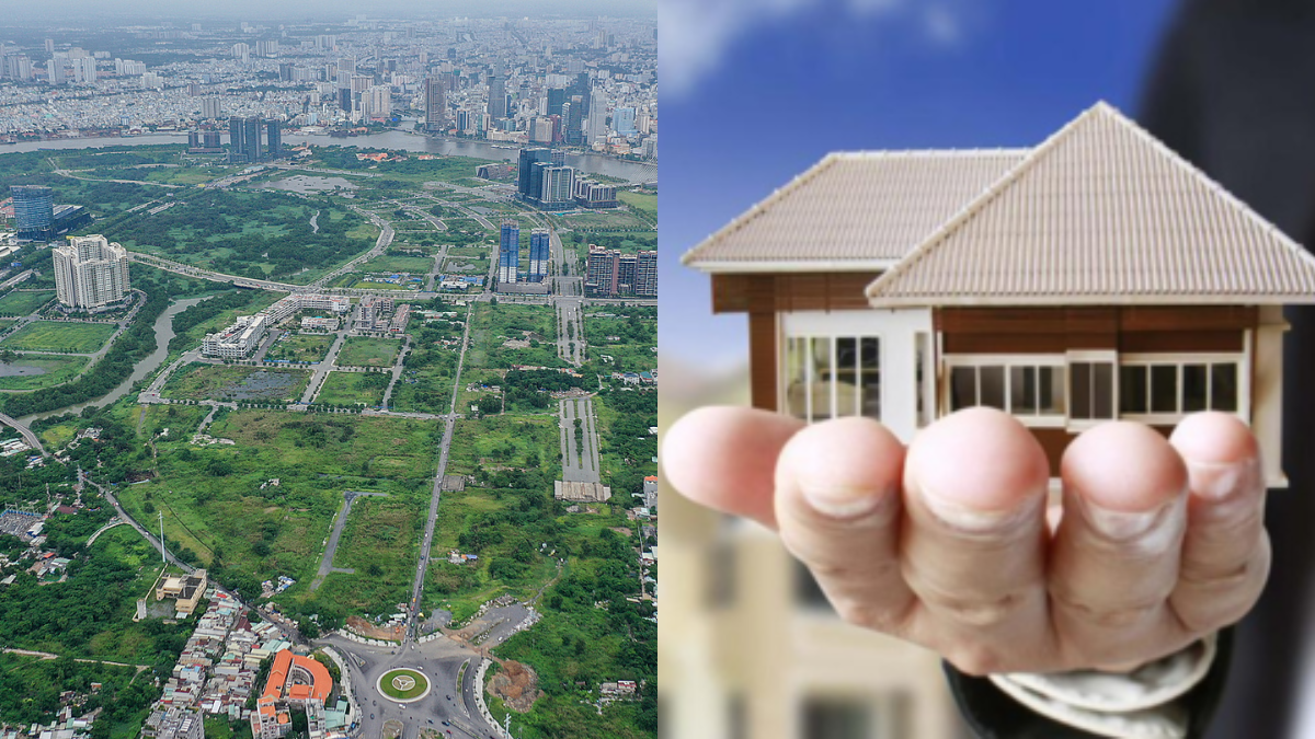 Minh họa giao dịch đặt cọc nhà ở hình thành trong tương lai