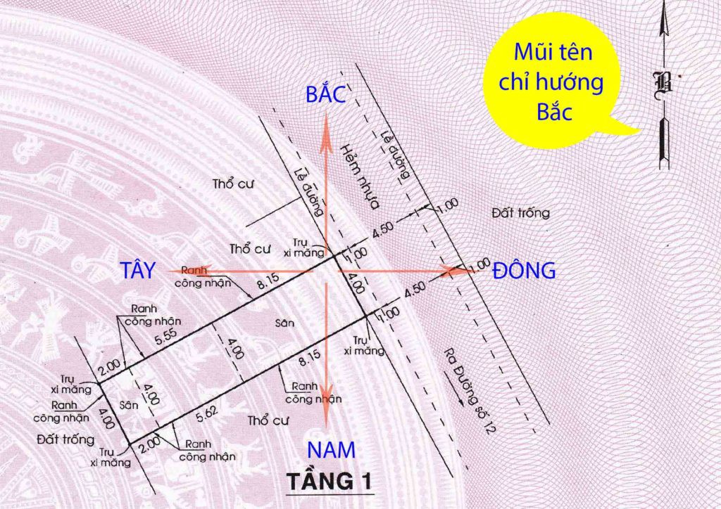 Kiểm tra hướng căn hộ