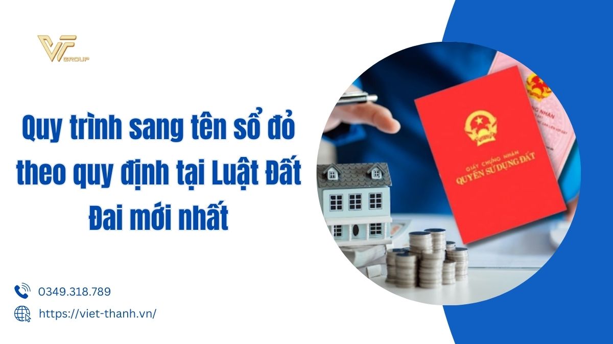 Thủ tục sang tên sổ đỏ