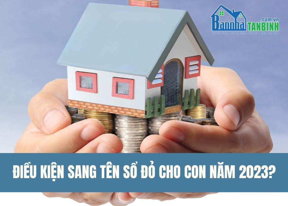 Điều kiện sang tên đất