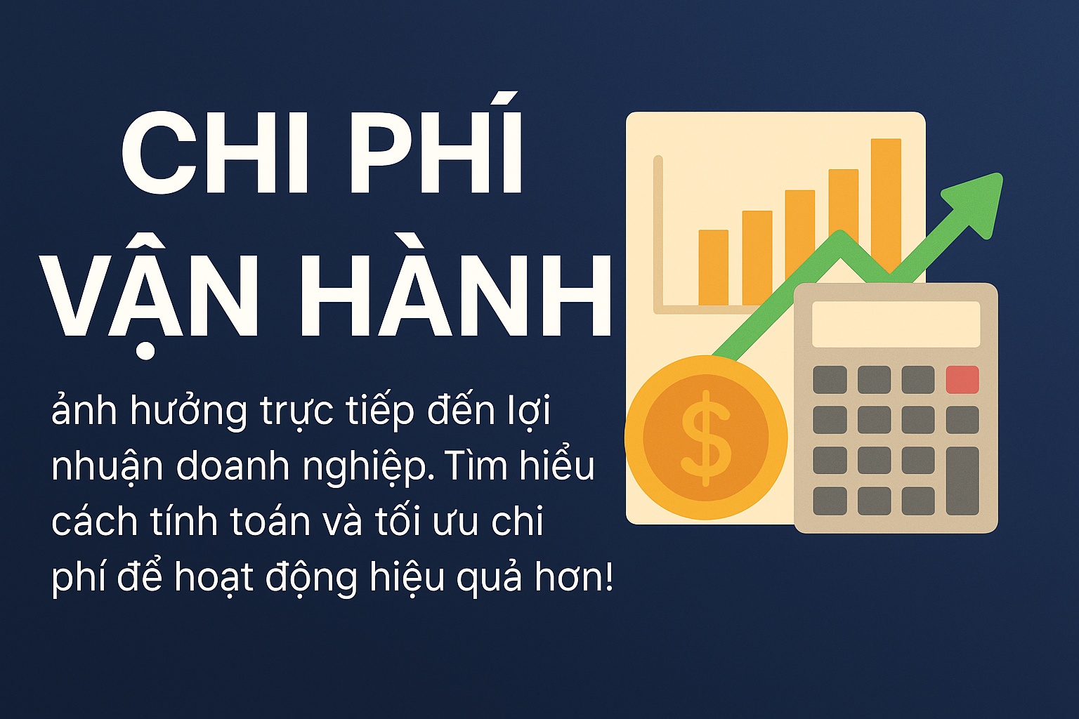 Bảng chi phí vận hành