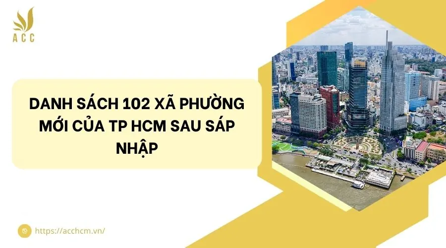 Danh sách phường xã mới