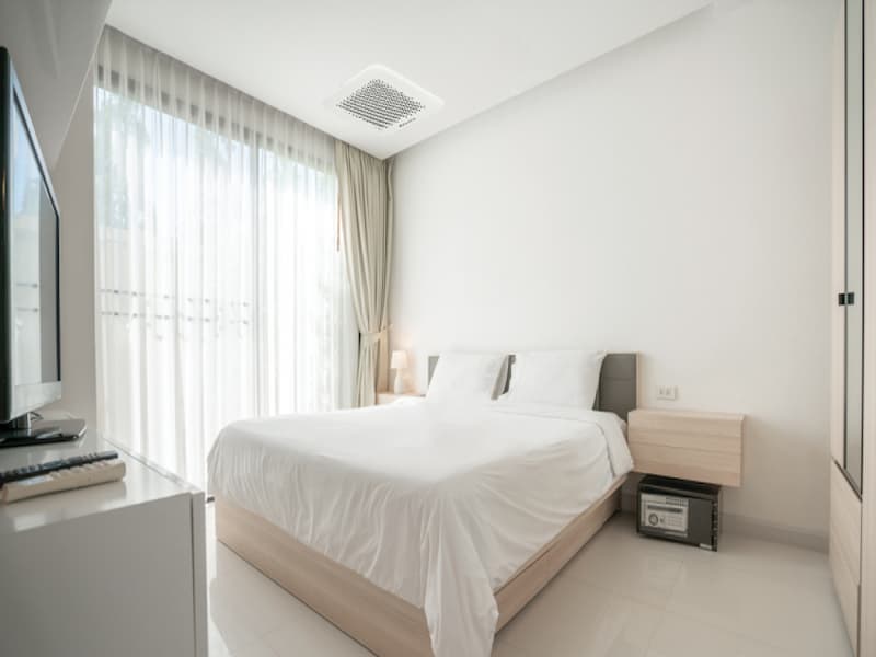 Cửa sổ phòng ngủ thông thoáng
