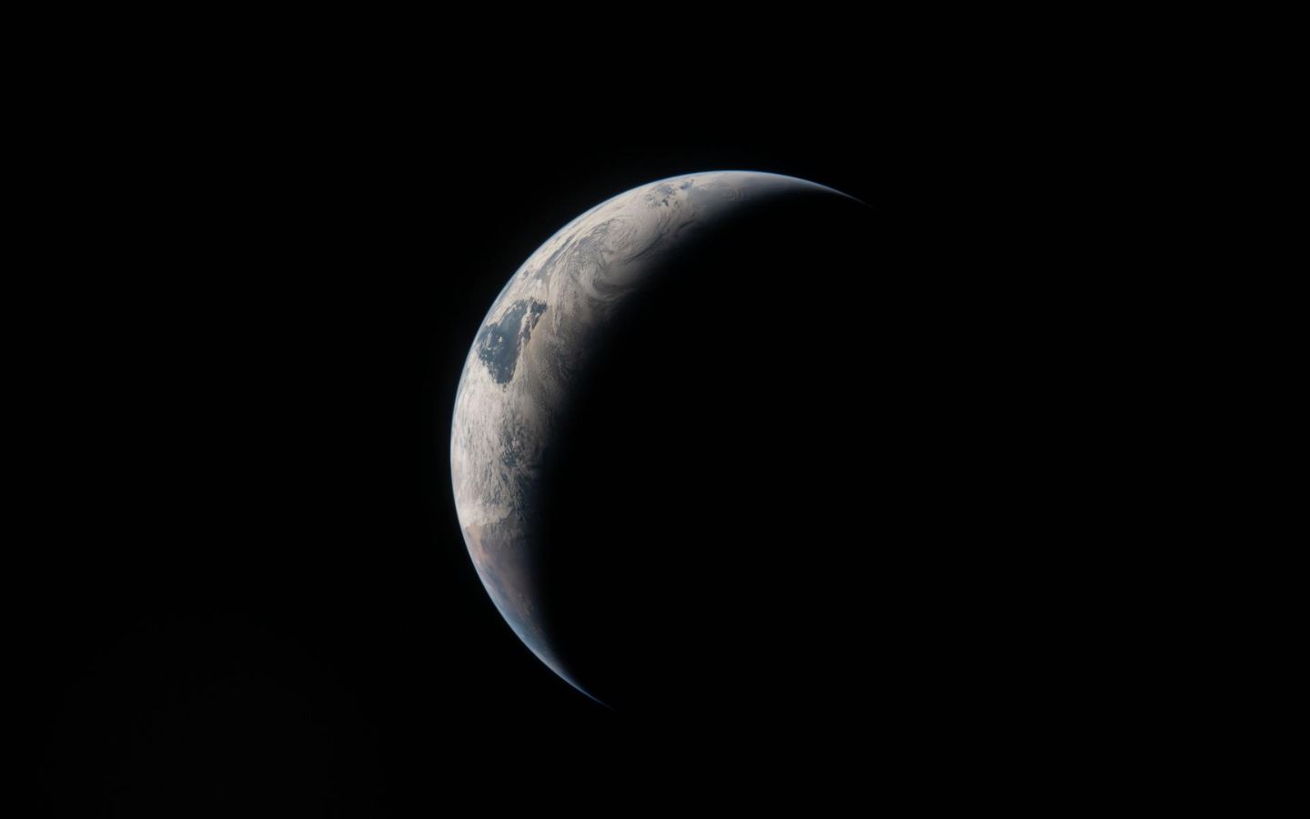 Hình chụp Trái Đất từ tàu Artemis II