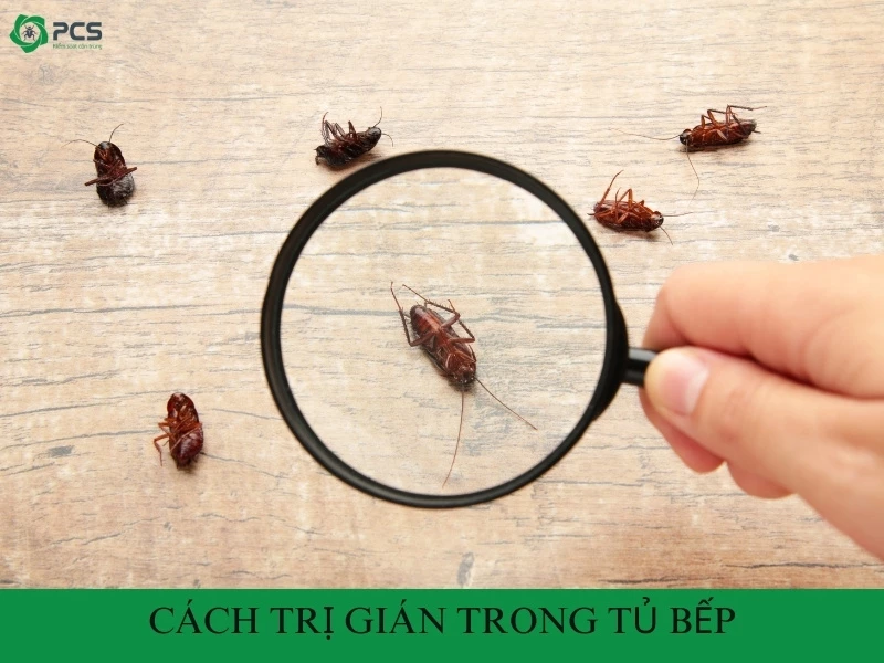 Tủ lạnh trong gian bếp nhỏ