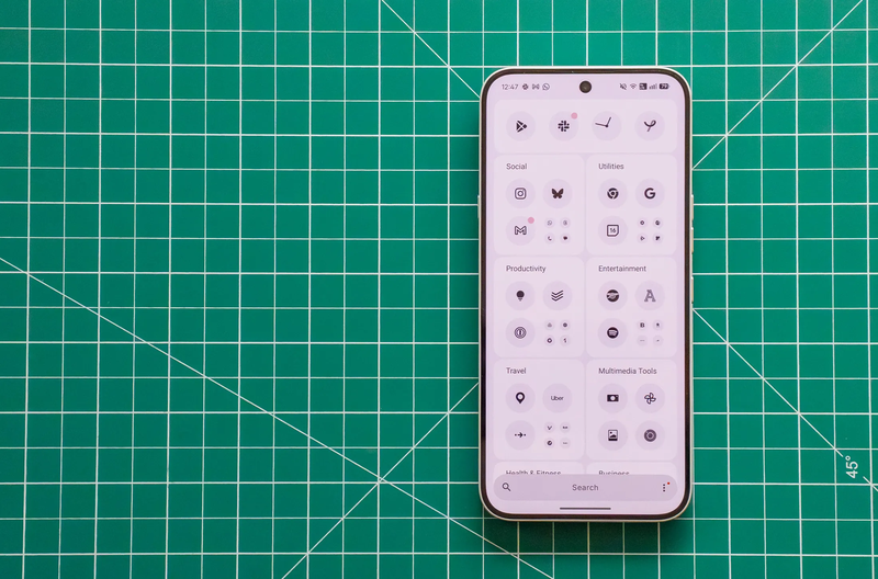 Giao diện Nothing OS trên Nothing Phone 4A Pro