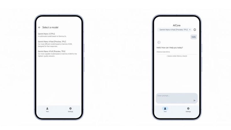 Sơ đồ so sánh kiến trúc giữa phiên bản Fast và Full của Gemini Nano 4
