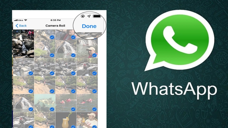 Xác nhận và gửi ảnh