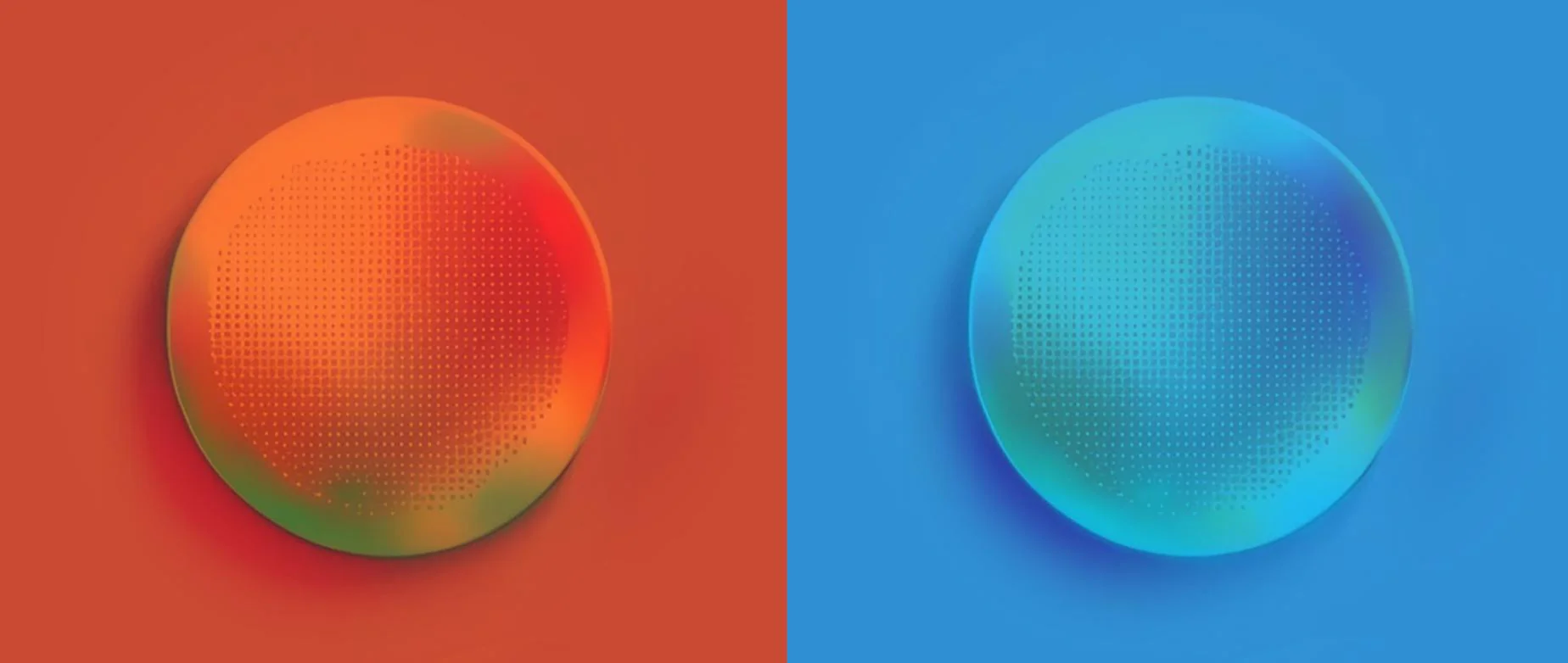 Cấu trúc A/B test creative với multiple headline và visual variations