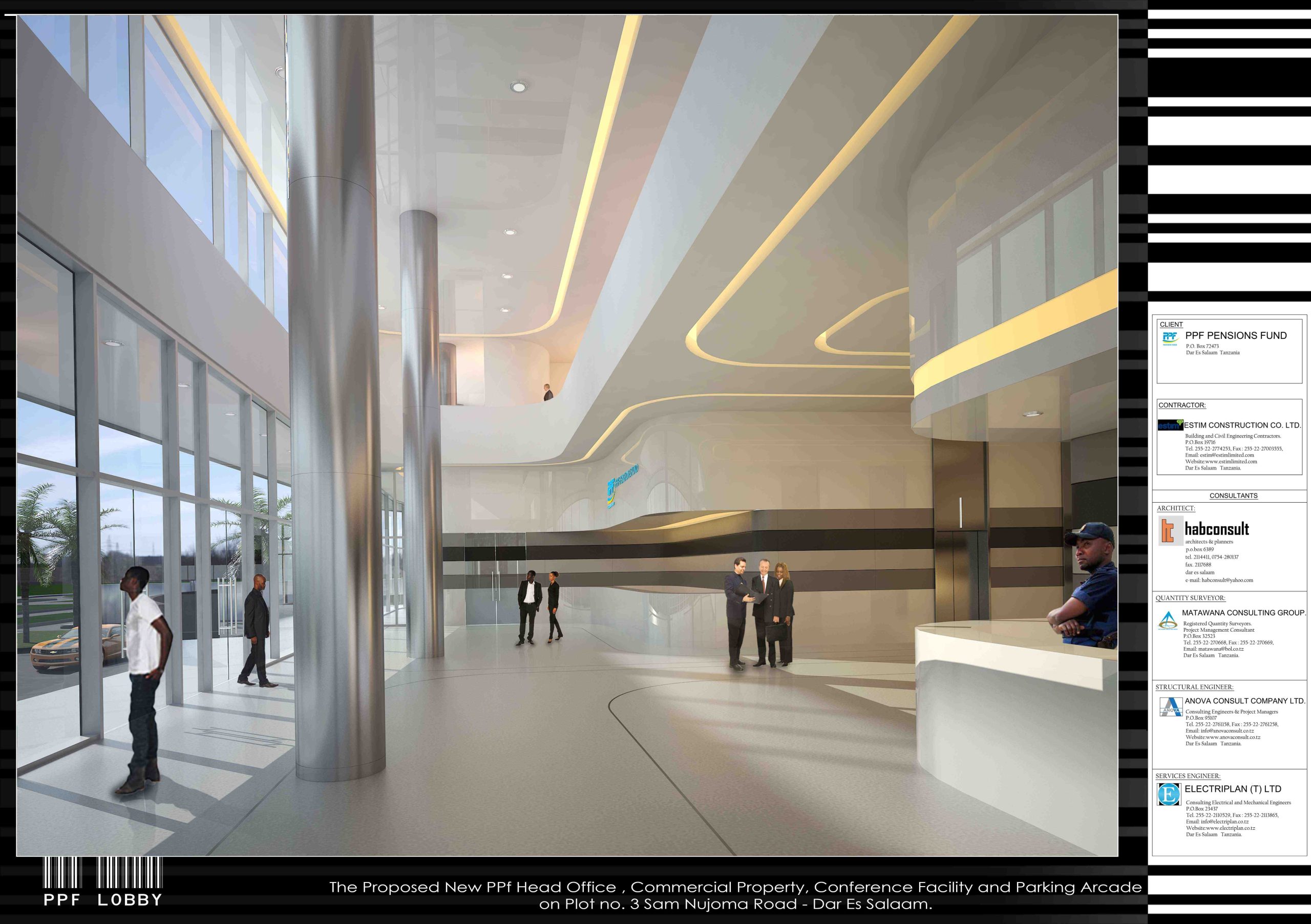 Mô tả: Khu vực sản xuất hoặc cơ sở của công ty với nhân viên làm việc chuyên nghiệp