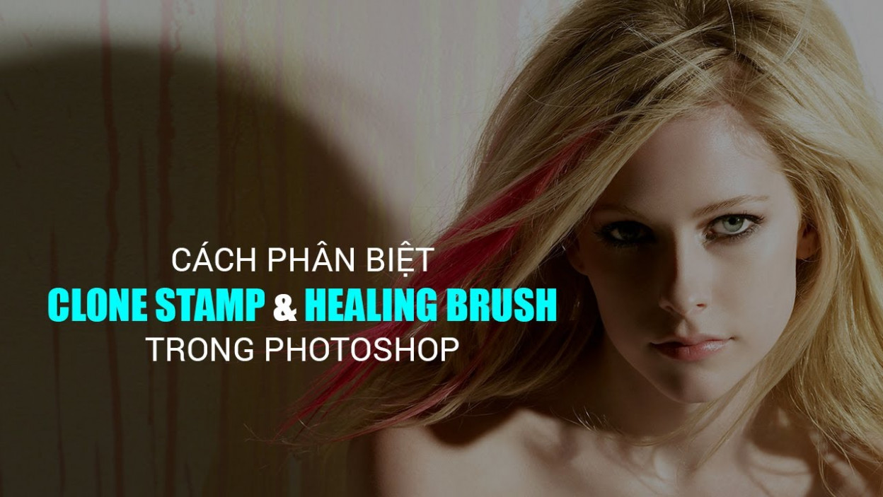 Khôi phục ảnh cũ bằng công cụ Healing Brush và Clone Stamp
