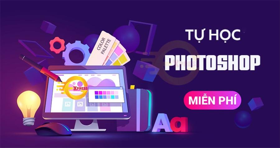 Người dùng thể hiện sự sáng tạo khi làm việc với Photoshop